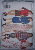 Butterick Misses Nightshirt Pajamas & Booties Size L-XL #3704 - $5.99