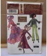 Simplicity Doll Sewing Pattern Savvy Seventies 9975 Fashion 11 1/2”Uncut... - $15.76 CAD