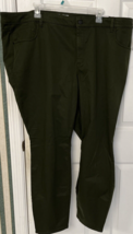 Old Navy Rockstar Super Skinny Women&#39;s Sz 26 Royal Pine Green Pants NWT - £19.60 GBP