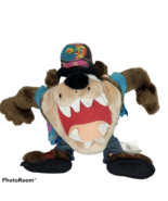 Looney Tunes Taz Tasmanian Devil Hippie Peace Sign Plush Stuffed Animal ... - $33.06