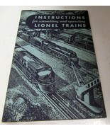 LIONEL TRAINS- EARLY POST-WAR 1949 INSTRUCTION BOOKLET - VG - SR160 - $5.26 CAD
