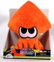 Jakks Pacific World Of Nintendo Splatoon Orange Squid Jumbo Plush Age 3 &amp; Up - £29.84 GBP