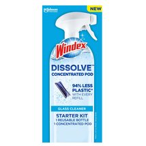 Windex Dissolve Concentrated Pods, Glass Cleaner Starter Kit contains 1 Reusable - £12.65 GBP