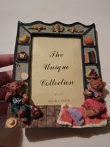 Boyds Bear The Unique Collection Picture Frame Vintage Resin 4&quot; X 6&quot;  - $19.59