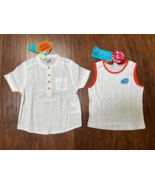 new LC WAIKIKI Baby Boy Short Sleeve SHIRT + TANK TOP  sz 18-24m white o... - $14.75