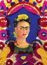 Self Portrait, The Frame by Frida Kahlo 1000-Piece Puzzle - $16.14