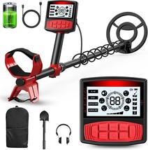 Metal Detector For Adults Professional, 4000Mah Rechargeable Higher Prec... - $93.99