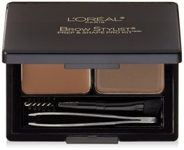 L&#39;Oréal Paris Brow Stylist Prep and Shape Pro Brow Kit, Medium To Dark, 0.12 oz. - $23.51