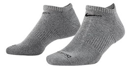 Nike Unisex Performance Plus No-Show Socks 3 Pair Pack Gray Large 8-12 SX6889... - $28.99