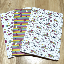 Sanrio Hello Kitty Notebooks Set of 3 Lined Pages 80 Pages Each New In Package - £12.14 GBP