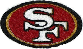 San Francisco 49ers Iron On Patches - £3.98 GBP