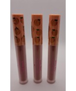 New Revolution Vinyl Set 3 Pcs Tasty Peach Liquid Lipstick In Peach Bake... - $10.21