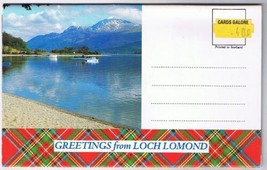 Postcard Booklet Greetings From Loch Lomond - £2.84 GBP