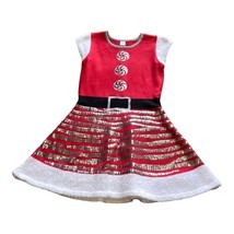 Women&#39;s Elf Christmas Santa Helper Halloween Dress Glitter Costume SZ S ... - $14.89