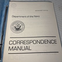 Department of the Navy Correspondence Manual 1983 Paperback - $30.97