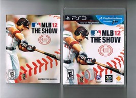 Mlb 12 The Show PS3 Game Play Station 3 Cib - £15.54 GBP