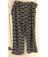 Batman Ladies MicroFleece Lounge Sleep Pants Officially Licensed Sz 3XL NEW - $533.63 MXN