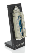 Keren Kopal Hand made Blue and gray  mezuzah Decorated with Austrian Cry... - $64.80