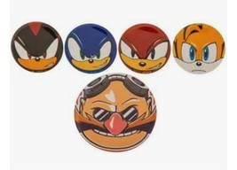 Sonic The hedgehog 1” W 1.5 Inch button pins Tails Knuckles Shadow - $11.61