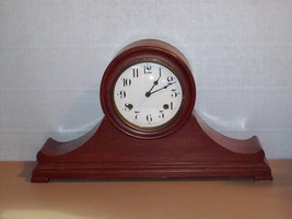 Unusual Waterbury Mantle Clock With Porcelain Dial - £191.84 GBP