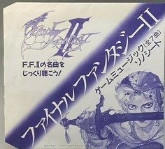 Final Fantasy II Game Music Sonosheet Vinyl Flexi Disc Soundtrack 1988 appendix - £32.11 GBP