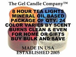 Banana Nut Bread Scented Mineral Oil Based Gel Candle Tea Lights 24 Pack - Up to - £20.42 GBP