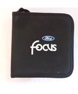 Ford Focus CD/DVD Zippered Car Storage Case, Black, Fabric - $120.46 MXN