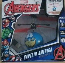 Disney Marvel Avengers Captain America Flying Ufo Ball Motion Sensor New Sealed - £12.35 GBP
