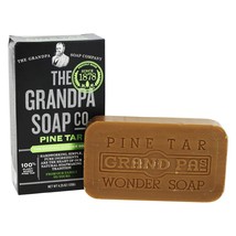 Grandpa&#39;s Soap Co Pine Tar Soap, 3.25 Ounce - £7.13 GBP