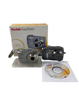 Vintage Kodak Easyshare Lot DX4530 Works &amp; C813 (Non-Working) w Stand &amp; ... - $37.78 CAD