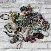 Bracelets 2 Lbs Lot Costume Jewelry Wearable Repairable Crafting Large Variety - £20.16 GBP