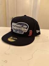 Boston Red Sox World Series 2004 Fitted Cap Size 7 5/8 - £27.63 GBP