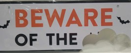 Design Group Halloween Themed &#39;Beware&#39; Metal Sign - £17.26 GBP