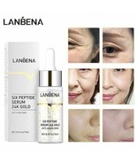 Six Peptides 24k Gold Collagen Hyaluronic Acid Anti-Aging Skin Care Seru... - $11.80 CAD