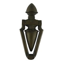 Vintage Large Solid Bronze Door Knocker 8&quot; x 4&quot; MARKED 3512 - $27.30