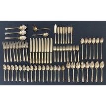 Wm Rogers International Silverplate 66 Piece DESIRE Flatware Set - $116.09