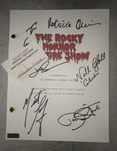 Rocky Horror Picture Show 5 Cast Hand Signed Autograph Script Tim Curry, Meat Lo - £359.71 GBP