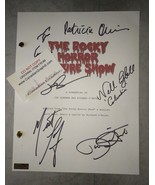 Rocky Horror Picture Show 5 Cast Hand Signed Autograph Script Tim Curry,... - £359.71 GBP