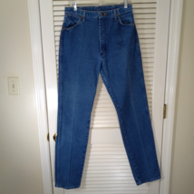 Vintage Wrangler Western Jeans Size 13X34 Women&#39;s Waist 30&quot; X Length 34&quot; 14MWZG - £19.60 GBP