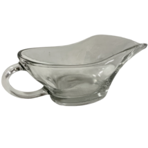 Anchor Hocking Gravy Boat 10 Ounce Clear Glass Vintage No 1028 Excellent - £8.98 GBP