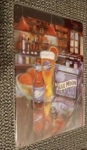 Blue Moon beer advertising collectible bar pub tin sign (Y61) - $14.89