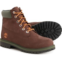 Timberland Premium 6 inch Boys Size 12T Athletic Outdoor Boots - Dark Brown - £43.13 GBP