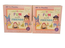 Set of 2 Fun with Friends My 1st Puzzles by Jill McDonald - £11.69 GBP