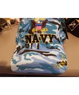 US Navy &amp; logo on an Aqua camo ball cap - €17,36 EUR