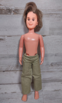 Vintage Mattel Sunshine Family Steve Dad Doll with Olive Pants 1973 Taiwan - £6.40 GBP