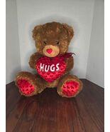 Teddy Bear Plush Red Heart 13” Hug Me Plushy - $16.50 CAD