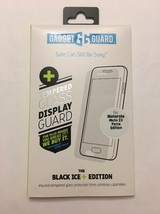 Gadget Guard:Tempered Black Ice + Glass Screen Guard for Motorola Moto Z2 Force - £11.83 GBP