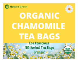 Relaxing Organic Chamomile Tea Bags - £13.43 GBP+