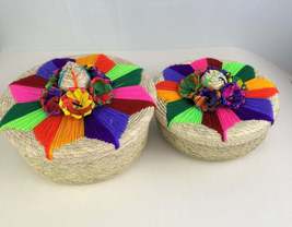 Handwoven Tortilleros (Set of 2)/Tortilla Baskets - £15.97 GBP