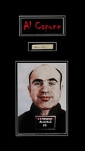 Alphonse Capone Autograph Cut From Larger Document Framed - $7,425.00